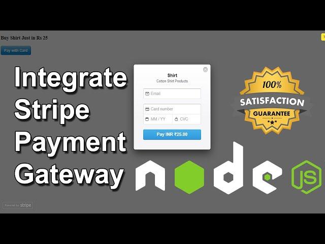 How to Integrate Stripe Payment Gateway in Node JS - Stripe Payment Gateway in Node JS