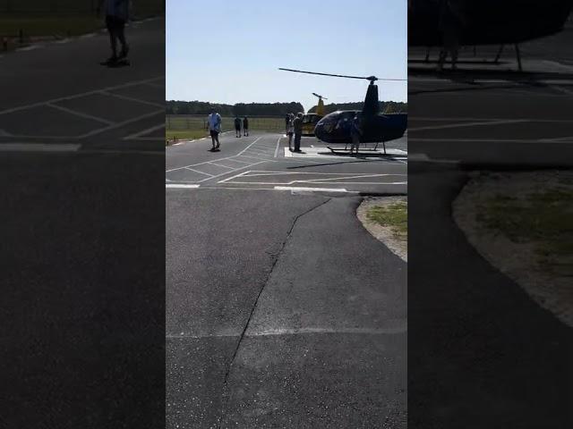 BOARDING THE HELICOPTER 