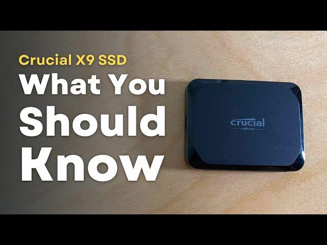 Crucial X9 Portable SSD Review (Amazon SSD Review)