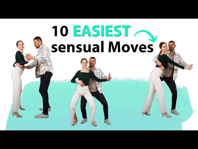 10 EASIEST Bachata Sensual Moves To Lead & Follow