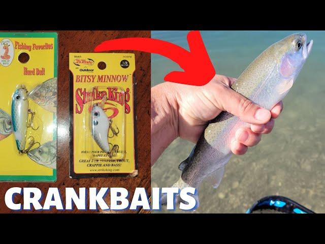 How to caught Stock Trout with Crankbaits