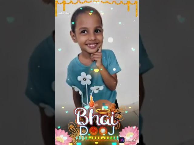Happy bhaiya dooj #Devanshi Maurya