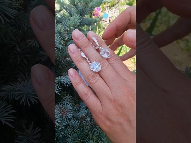 серьги из серебра висюльки