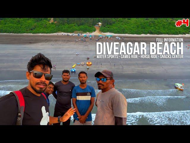 DIVEAGAR BEACH - DIVEAGAR - DIVEAGAR TOURISM, WATER SPORTS, CAMEL RIDES, HORSE RIDES, SNACKS CENTERS