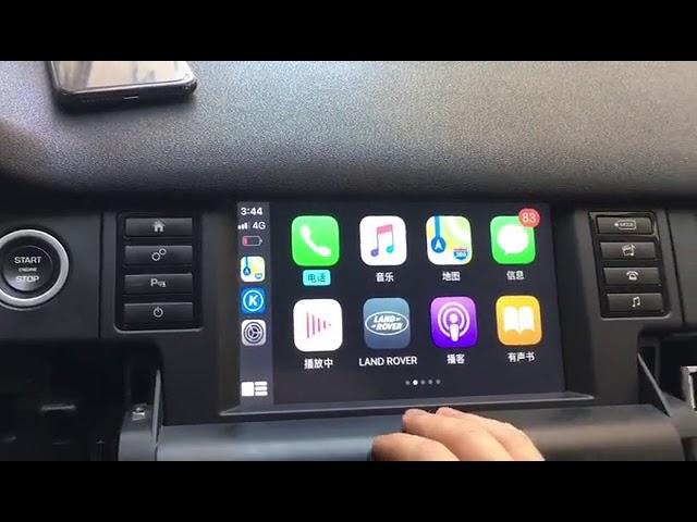 CheerDriving Wireless CarPlay and Android Auto Retrofit on 2015 Land Rover Discovery Sport