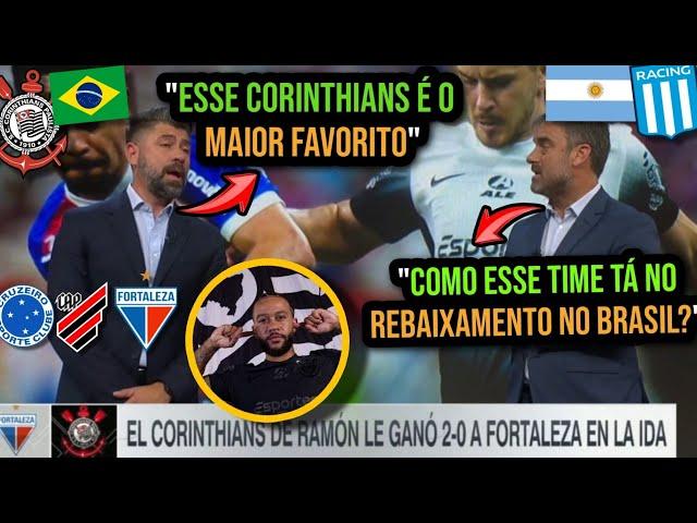 ARGENTINOS DEBATEM CORINTHIANS E BRASILEIROS NA COPA SUL-AMERICANA... RACING PODE ENCARAR?