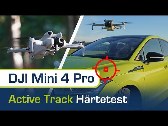 ACTIVE TRACK Extremtest mit Mini 4 Pro | Auto & Wald = Crash?