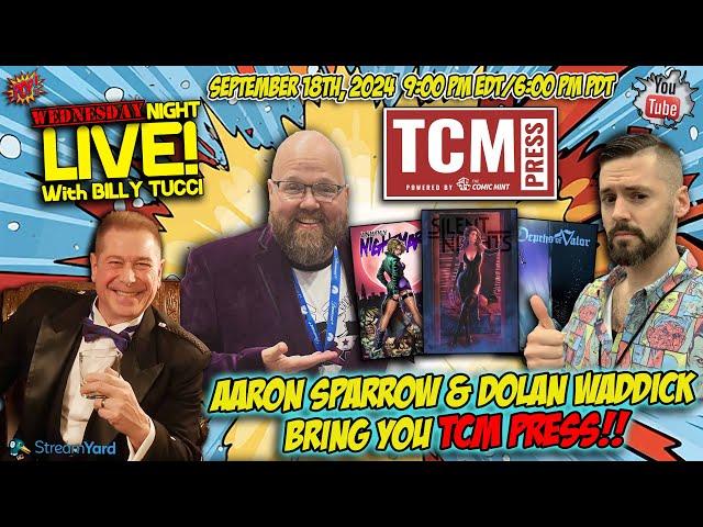 TCM PRESS DEBUT with Aaron Sparrow and Dolan Waddick!