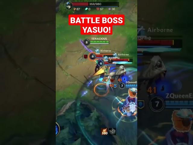 BATTLE BOSS YASUO!!