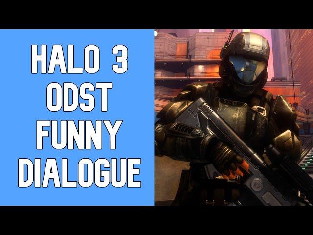 Halo 3: ODST - Funny Dialogue