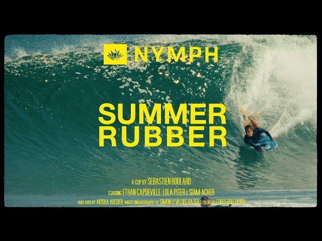 SUMMER RUBBER BY NYMPH WETSUITS, ETHAN CAPDEVILLE BODYBOARDING IN HOSSEGOR, FRANCE