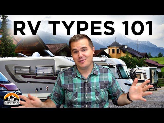 RV Types 101: A Beginner's Guide to Different Classes of RVs