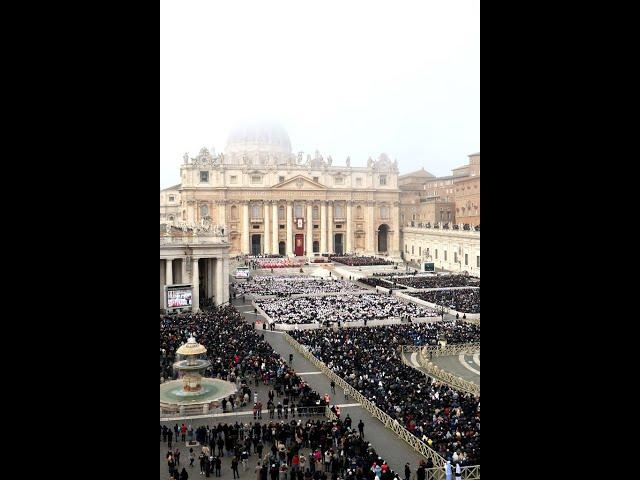 The Funeral Of Pope Emeritus Benedict XVI Takes Place In St Peter's Basilica