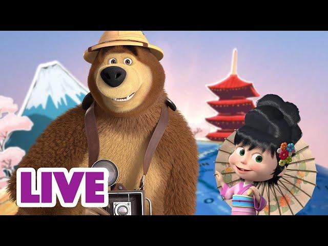  LIVE STREAM  Masha and the Bear ️ A postcard from vacation ️