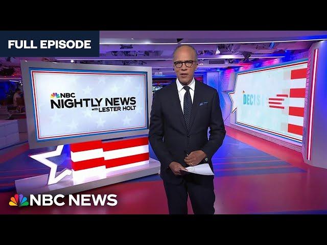 Nightly News Full Broadcast – Nov. 6