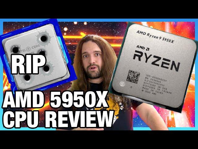 RIP Intel: AMD Ryzen 9 5950X CPU Review & Benchmarks (Workstation, Gaming, Overclocking)