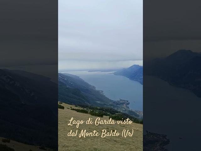 Lago di Garda visto dal Monte Baldo (Verona)