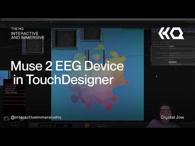 Muse 2 EEG Device in TouchDesigner - TouchDesigner Tutorial 121