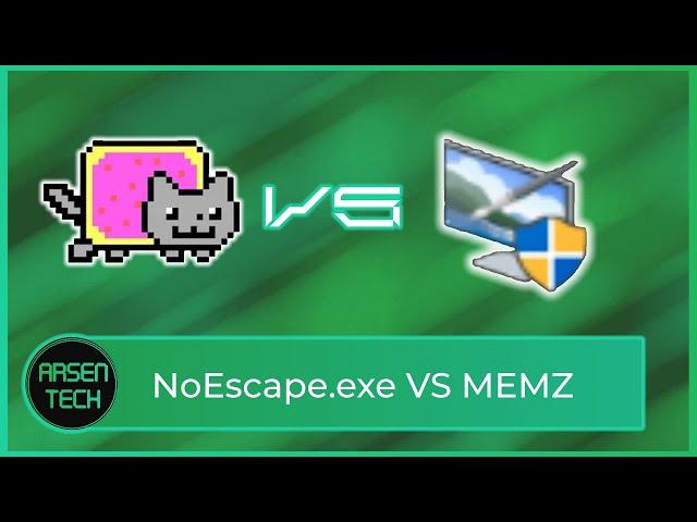 NoEscape.exe VS MEMZ | The Malware Battle