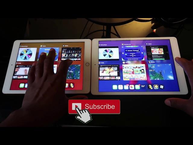 6th Generation IPad vs 7th Generation speed test and Ram Management test