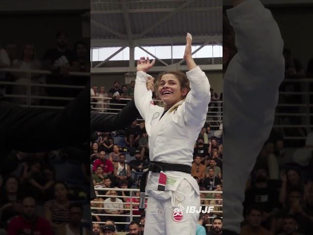 Janaina Lebre is the 2025 lightweight Braisleiro champion!  #ibjjf #bjj #jiujitsu