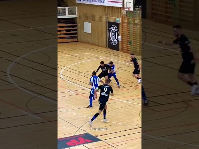 I am Iron Gate! Tripple save ️ #futsal #goalkeeper #save #shorts