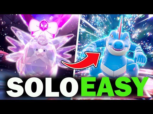 The BEST Pokemon to SOLO 7 Star FERALIGATR Tera Raid in Scarlet and Violet