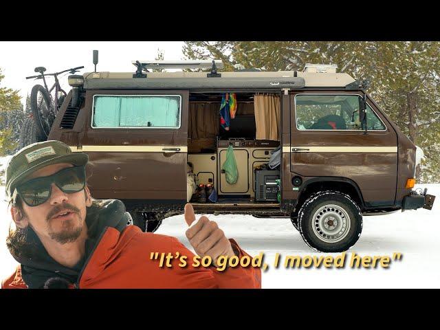 Visiting Ghost Town National Parks - Winter Vanlife