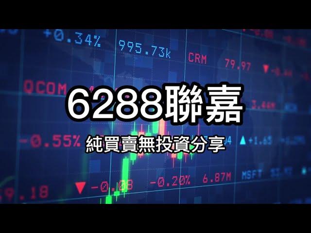 6288聯嘉挑戰股市巨擘，從小資金到賺大錢20230321