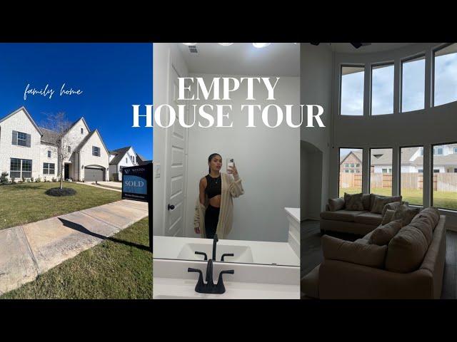 EMPTY HOUSE TOUR | family dream home ︎