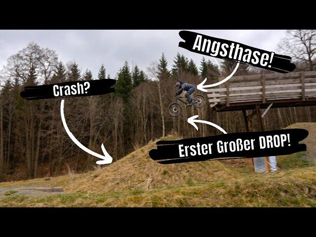 Vom Anfänger zum Profi: Meine Reise beim Drops fahren im Bikepark Olpe