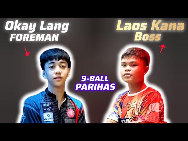 Aj Manas  Jaybee Sucal || Highlights 9Ball Parihas