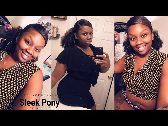 Easy Sleek Ponytail Tutorial | Janet Collection Everytime Noir Afro Coil String