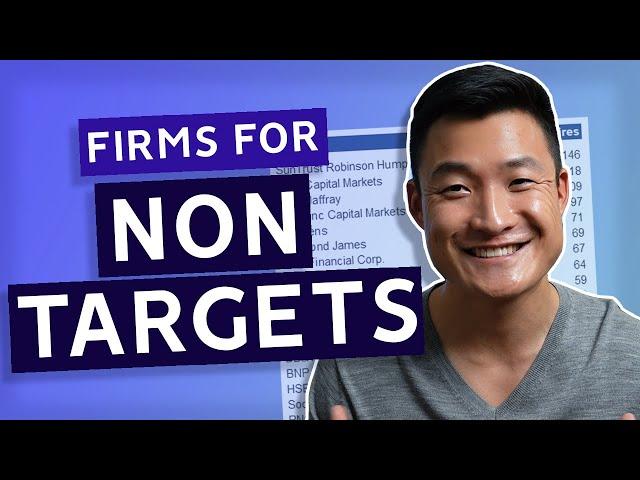 Investment Banking Firms for Non-Targets