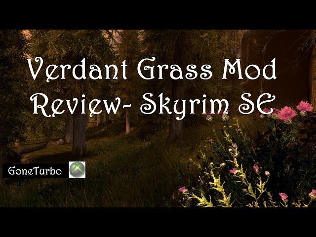 Verdant Grass Mod Review- Skyrim SE