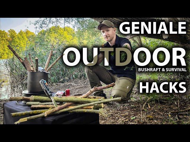 Geniale Outdoor, Bushcraft & Survival Hacks... Oder auch nicht