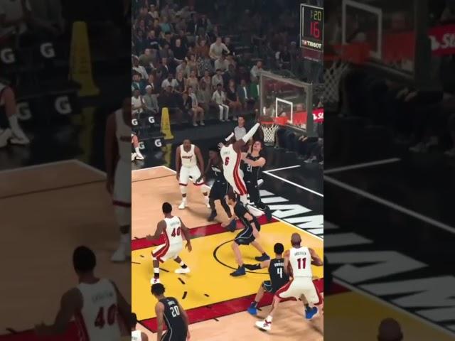 NBA 2K24 LeBron Dunk No.25 #shorts #shortsfeed #nba2k24