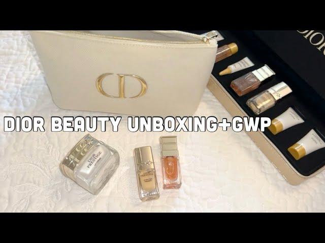 Dior Beauty Haul & Dior Beauty Codes | Amazing Dior Prestige Pouch With Miniatures