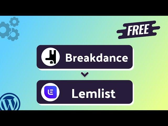 Integrating Breakdance Form Form with Lemlist  | Step-by-Step Tutorial | Bit Integrations