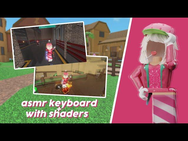 MM2 but it's CREAMY Keyboard ASMR as TAFFYTA [Roblox - Murder Mystery 2]