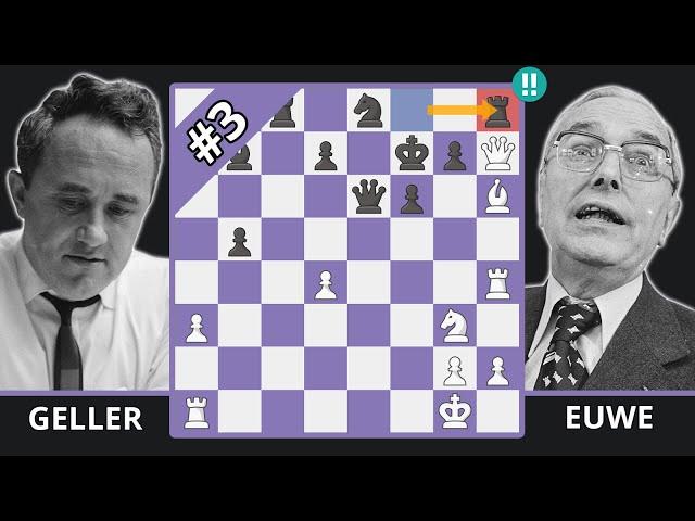 The Greatest Chess Defense Of All Time - Best Of The 50s - Geller vs. Euwe