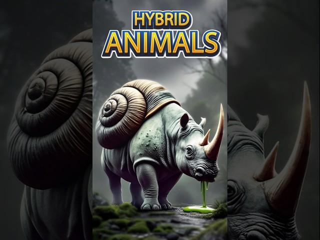 The Hybrid of Animals [Amazing Fusion] Episode 9  #animalfusion #hybrids #shorts #mutant #ai