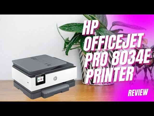 HP Office Jet Pro 8034e Printer (Review 2023)