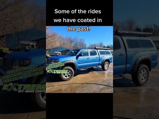 Extreme off road coatings bedliner transformation's #auto #automobile #offroad #nashville #autoshow2