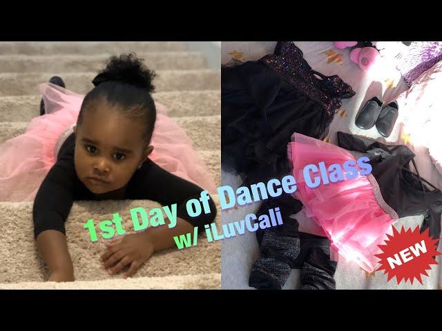 2 Year Old Toddler 1st Day of DANCE CLASS | iLuvCali