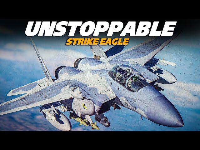 The Unstoppable Eagle | F-15E Strike Eagle Precision Strikes | Digital Combat Simulator | DCS |