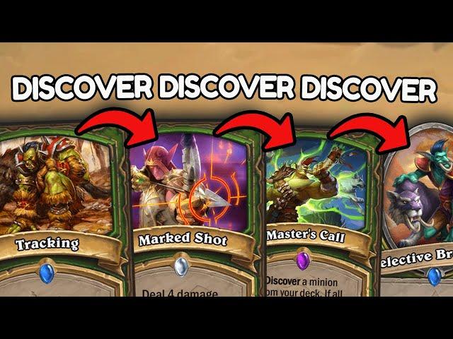 Hearthstone But Every Card MUST Discover