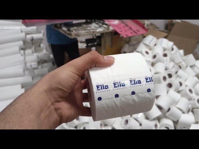 Toilet Roll Manufacturing | Toilet Roll Cutting | Wholesale Toilet Paper Roll Akashdeep Enterprises