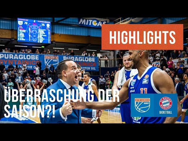 Highlights: SYNTAINICS MBC -  FC Bayern Basketball | easyCredit Basketball Bundesliga