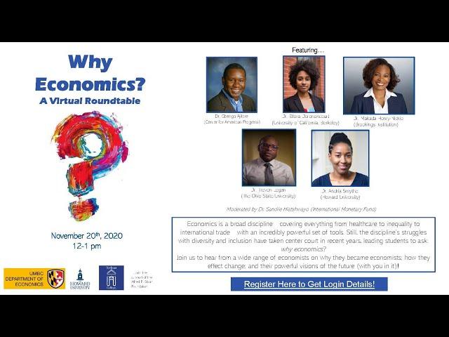 Why Economics? A Virtual Roundtable